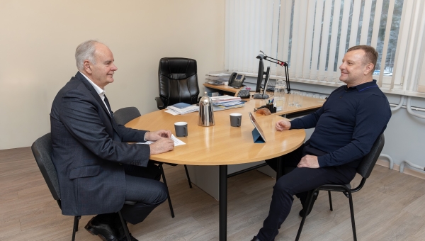 Fotol Arvi Vask ja Hasso Ploomipuu. FOTO: Aigar Nagel